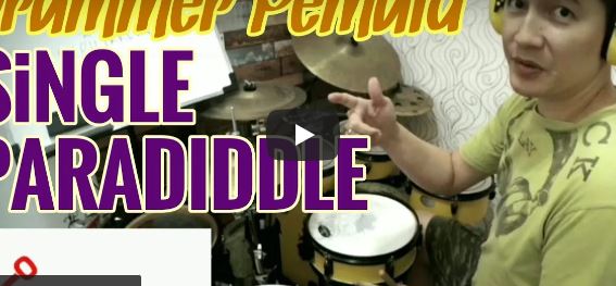 Belajar Drum : SINGLE PARADIDDLE